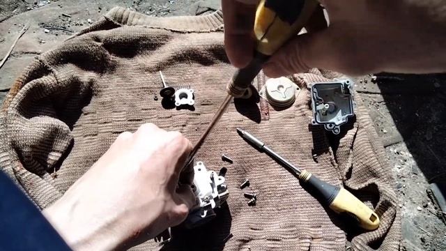 ЧИСТКА КАРБЮРАТОРА НА 4Т КИТАЙСКОМ СКУТЕРЕ. смотреть онлайн