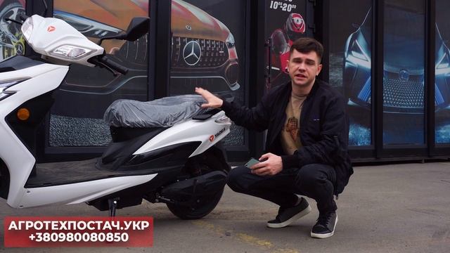 Электроскутер от TESLA. Бесшумный скутер YADEA S WAY