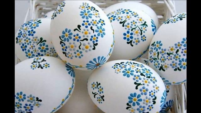 РОСПИСЬ ПАСХАЛЬНЫЕ ЯЙЦА