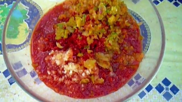 Салат из зелёных помидор