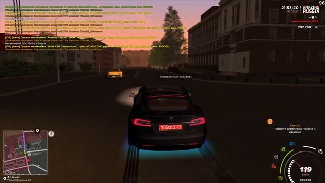 -Что 5 чип тюнинг? #Админ тачка Amazing/ Tesla Model S 5 чип! 600+ КМ/Ч