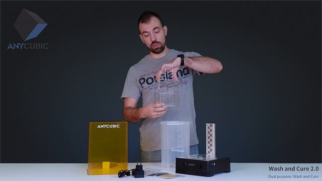 Review | Anycubic wash and cure 2.0!!! ОТЛИЧНЫЙ ПОМОЩНИК!