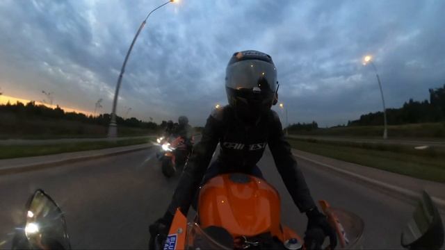 Типичный вечер мотоциклиста | Within Temptation - Faster