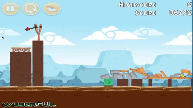 Chrome Dimension | Level 11 ~ 3 Stars -Angry Birds Walkthru- смотреть онлайн