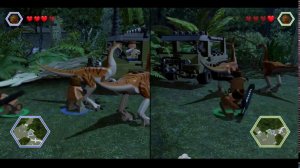 Игра ЛЕГО-Мир юрского периода.