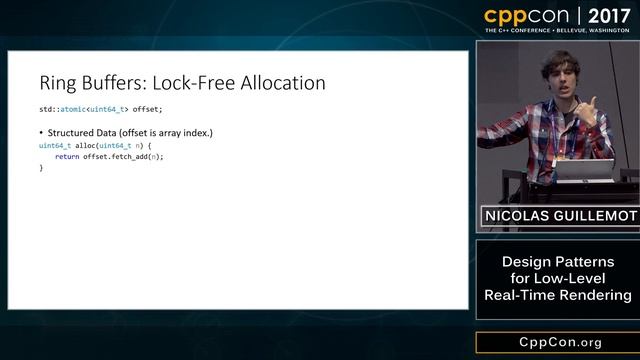CppCon 2017: Nicolas Guillemot “Design Patterns for Low-Level Real-Time Rendering”