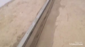 Ровняем кривые плиты под ламинат. Наливной пол.