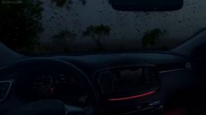 АСМР Крепкий сон в машине под сильный звук дождя Deep sleep in the car under hea