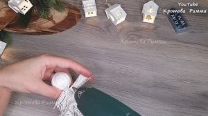 DIY Christmas angel, Ángel de Navidad DIY, Anjo de natal faça você mesmo, ангел своими руками ???