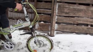 Складной электрический велосипед своими руками с коллекторным мотором