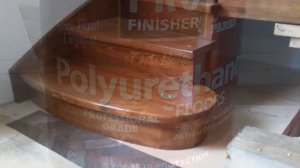 Лестница из лиственницы/Larch staircase