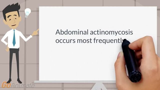 Where does abdominal actinomycosis occur most frequently? смотреть онлайн
