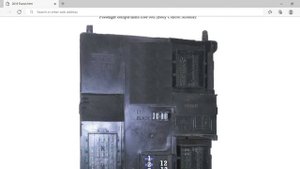2019 Ford Transit Fuse Box Info | Fuses | Location | Diagrams | Layout