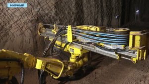 Российский завод изготовил буровую установку под размеры подземки рудника «Интернациональный»