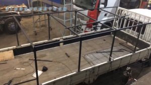 Изготовление и установка задних ворот и каркаса на грузовой автомобиль в Москве