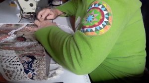 Сумка в технике пэчворк