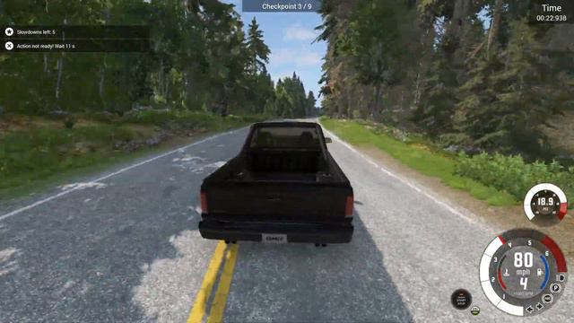 BeamNG Drive - ROADBLOCK RUN!! Police CHASES, Narrow GETAWAYS! смотреть онлайн