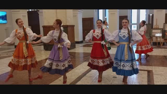 "Девичьи проходки", ансамбль танца "Кудринка", 04.11.2022, Москва, Северный речной вокзал