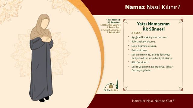 Yatsı Namazının İlk Sünneti Nasıl Kılınır? (Kadınlar için Yatsı Namazının İlk Sünnetinin Kılınışı) смотреть онлайн