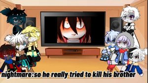 Sans aus react to Jeff the killer part 2 (rushed and lazy so please forgive me)