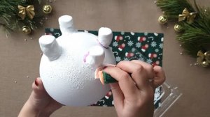 DIY: СВИНКА КОПИЛКА. Как сделать копилку своими руками из пластикового ёлочного шара.