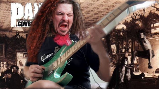 Pantera - Cowboys from Hell Guitar Solo Cover (Ibanez RG421MSP, Matribox QME-50) смотреть онлайн