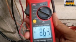 Solar 4 panel 170 watts series test | mppt solar panel watts and ampere test | panel test