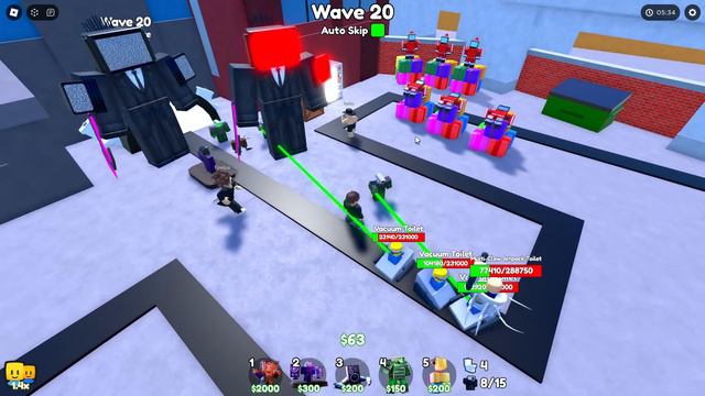 🏁Я ПРОШЁЛ НА СКОРОСТЬ ВСЕ РЕЖИМЫ СЛОЖНОСТЕЙ В Toilet Tower Defense! EPISODE 71 Енот Roblox смотреть онлайн