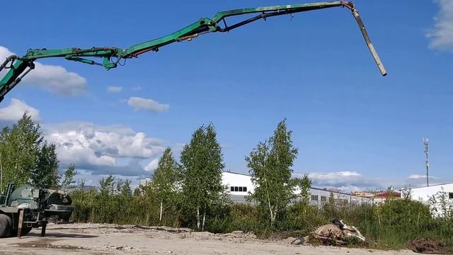 Бетононасос isuzu роторный