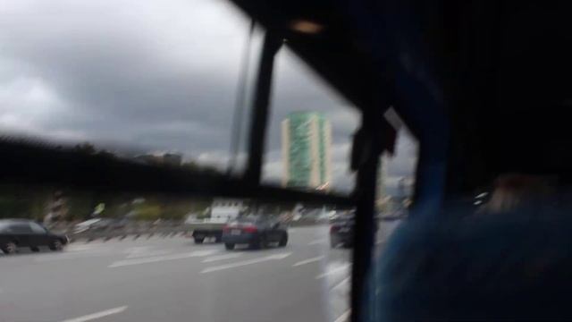 Из Серебряного бора до метро "Полежаевская" - едем на маршрутке №390 смотреть онлайн