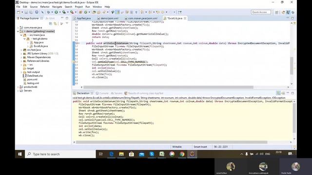 Selenium Tutorial 17: Read/Write Excel(xls/xlsx) file using Apache POI jars