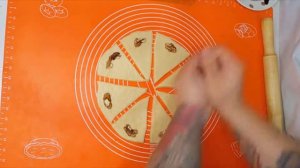 Рецепт - Печенье рогалики с начинкой на кефире