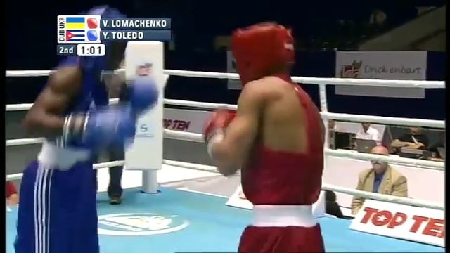 Vasyl Lomachenko vs Yasniel Toledo - World Boxing Championships Baku 2011, Final 60 kg смотреть онлайн