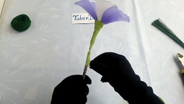 How to make cattleya orchid with nylon stockings by TuberDiary смотреть онлайн