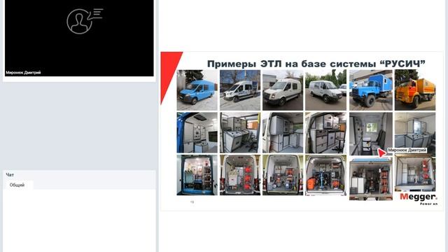 Вебинар 10.06/20: Обзор передвижных электротехнических лабораторий выпускаемых ООО «Меггер»