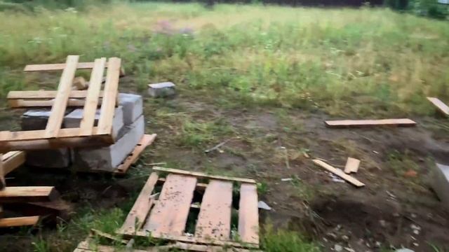 скоро у нашего домика будет крыша? плоская бетонная крыша и перегородки внутри дома *выпуск 7* смотреть онлайн