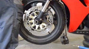 До отсечки] Замена масла в вилке Honda CBR 1000RR