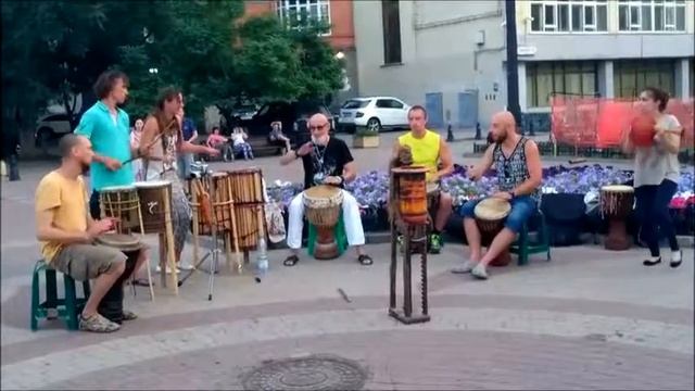 Уличные музыканты Ростова