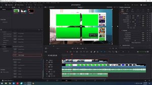Картинка в картинке в DaVinci Resolve