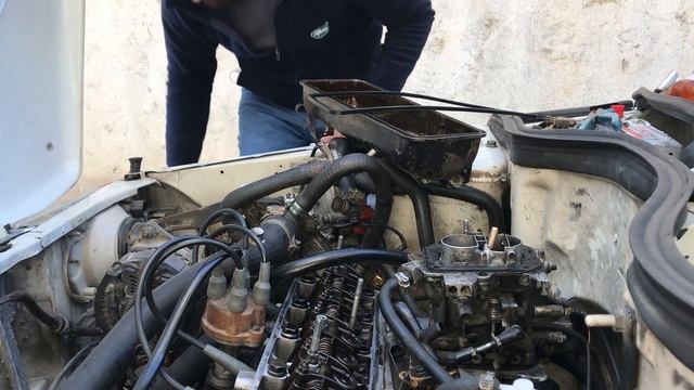 Renault 9 subap (sibop) ayarı ve yağ değiştirme evde kendin yap...