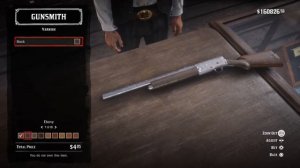 RED DEAD REDEMPTION 2 - SEMI-AUTO SHOTGUN (Weapons Customization & Showcase)