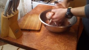 Очень вкусный шашлык с горчицей, просто - быстро !