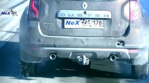 NeX® Renault Duster 4WD. ЭКСКЛЮЗИВ! Глушитель раздвоенный & насадки Ø 76 мм. Каким он должен быть