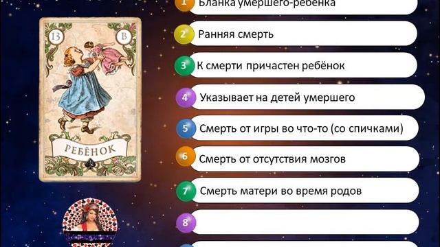 О таких значениях карт вы точно никогда не слышали... Полный мастер-класс... Обучение Ленорман