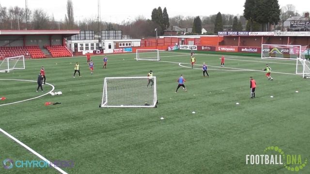 4 Goal Small Sided Game - Jimmy Walker UEFA A License Coach смотреть онлайн
