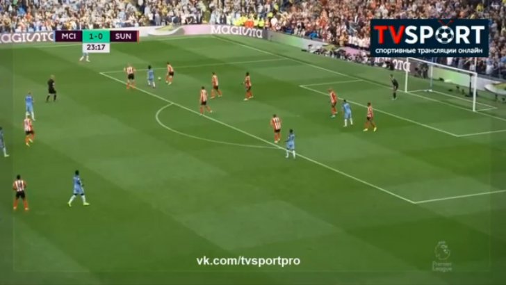Мaнчестер Cити - Сaндерленд 2-1 (13.08.16)