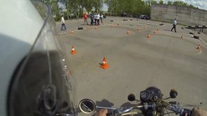 сдача экзамена на категорию "А"