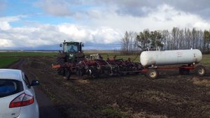 Внесение жидкого аммиак в почву. ООО "Аммиак-Сервис" Мордовия.