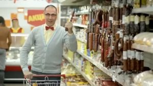 Дмитрий Соколов в рекламе Пятерочка