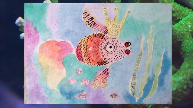 Выставка детского рисунка Обитатели глубин Черного моря СК Краевско-Армянское